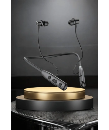 Kablolu Bluetooth Kulaklık Boyun Bantlı ANC Özelliği Yüksek Ses Kaliteli 100 saat