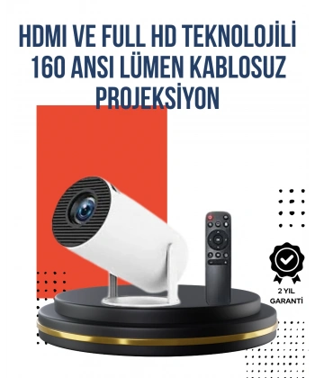 Kablosuz Bağlantılı Ultra Pro Projeksiyon