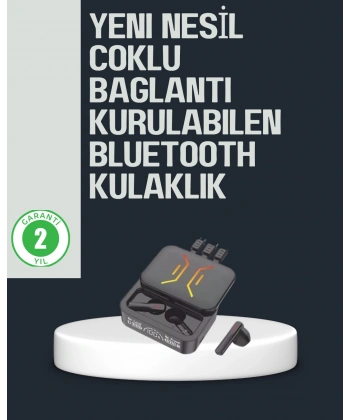 Kablosuz Bluetooth 5.0 Kulaklık – 300mAh Şarj Kutusu