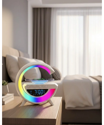 Kablosuz Bluetooth Hoparlör RGB Aydınlatmalı Çoklu Medya Destekli