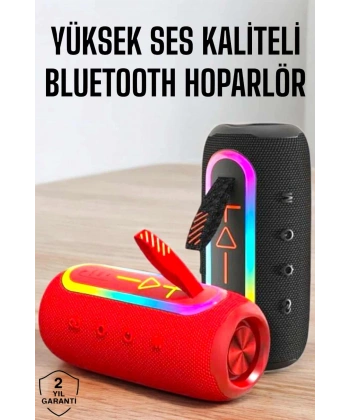 Kablosuz Bluetooth Hoparlör Uzun Pil Ömrü Taşınabilir