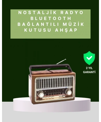 Kablosuz Bluetooth Hoparlör ve FM Radyo