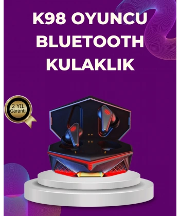 Kablosuz Bluetooth  Kulaklık Led Işıklı