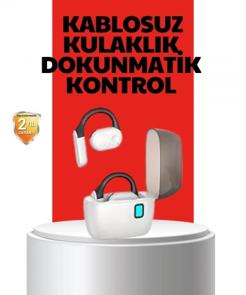 Kablosuz Bluetooth Kulaklık – Otomatik Eşleşme, Tek Tuş Kontrol, Stereo Ses