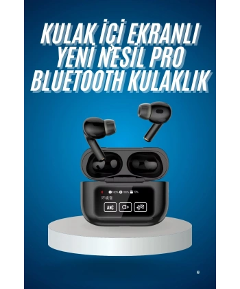 Kablosuz Bluetooth Kulaklık Pro Yeni Nesil Dokunmatik Kontrol