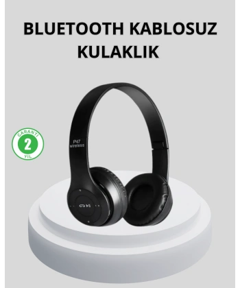 Kablosuz Bluetooth Kulaklık – Suya Dayanıklı ve Uzun Ömürlü Kullanım