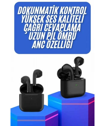 Kablosuz Bluetooth Kulaklık TWS Pro5 Kulaklık ANC Özelliği Dokunmatik Kontrol