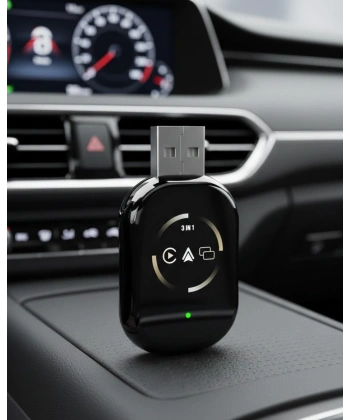 Kablosuz CarPlay Android Auto Adaptörü Otomatik Eşleşme