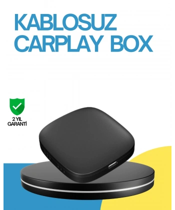 Kablosuz CarPlay ve Android Auto Dönüştürücü Adaptör