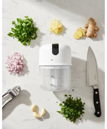 Kablosuz Elektrikli Sarımsak Ezici Paslanmaz Bıçak