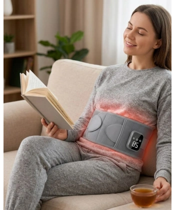 Kablosuz Isı Terapili Bel Kemeri 3 Masaj Modlu USB Şarjlı Tasarım