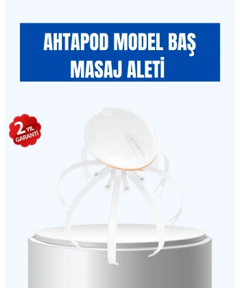 Kablosuz Kafa ve Boyun Masaj Aleti Akıllı Kapanmalı Derin Rahatlama