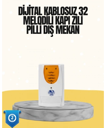 Kablosuz Kapı Zili Düzenli ve Konforlu Yaşam Alanları İçin