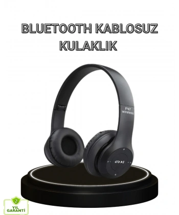 Kablosuz Kulaklık – Ergonomik Tasarım ve Uzun Pil Ömrü