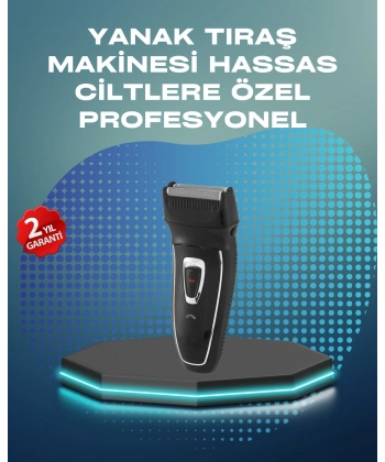 Kablosuz Kuru Tıraş Makinesi Folyo Başlıklı