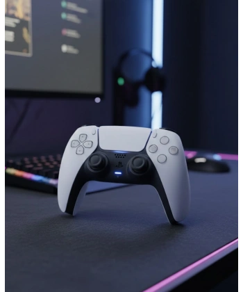 Kablosuz Oyun Kumandası PS5 İçin Titreşimli ve Konforlu Kullanım