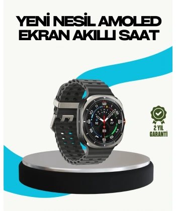 Kablosuz Şarjlı Akıllı Saat Tüm Telefonlarla Uyumlu Çok Fonksiyonlu