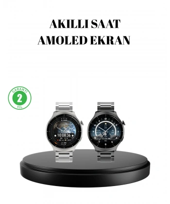 Kablosuz Şarjlı Bluetooth Görüşmeli Akıllı Saat – Android & iOS Uyumlu