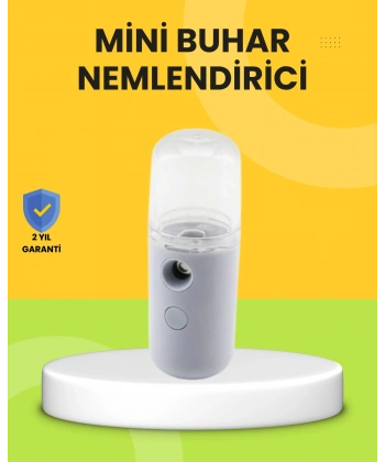 Kablosuz Şarjlı Buharlı Nemlendirici – Enerji Tasarruflu Taşınabilir Cilt Bakım Cihazı