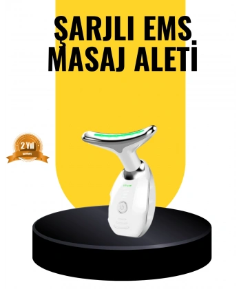 Kablosuz Şarjlı Yüz Masaj Cihazı | Cilt Yenileyici ve Nem Dengeleyici