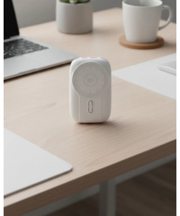 Kablosuz ve Kablolu Şarj Destekli 10000 mAh Taşınabilir Powerbank