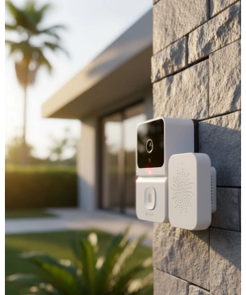Kablosuz Video Kapı Zili Android iOS Uyumlu Güvenlik Kamerası