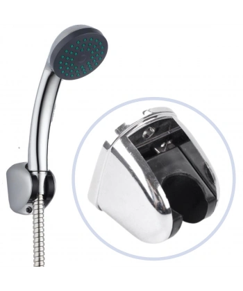 Kademeli Plastik Duş Başlığı Fiskiyesi Askısı Mafsalı Tutacağı