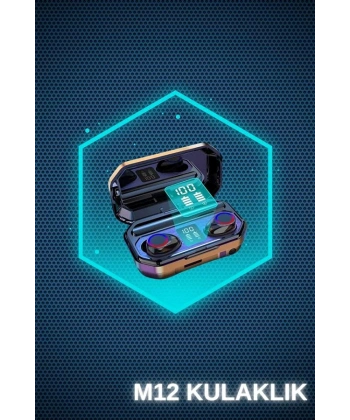 Kadınlar İçin 3 Kordonlu Akıllı Saat ve Dijital Göstergeli Powerbankli Bluetooth Kulaklık Dokunmatik Kontrol