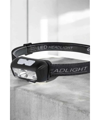 Kafa Lambası Kamp Lambası Sensörlü Şarjlı Ayarlanabilir