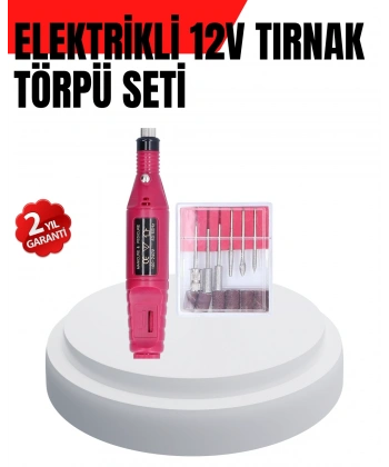 Kalem Tipi Sessiz Manikür Pedikür Cihazı