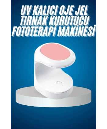 Kalıcı Oje Kurutucu UV Led Teknolojisi Taşınabilir Mini Tırnak Kurutucu