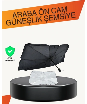 Kalın Kumaşlı Ön Cam Güneşliği – Solmaz, Deforme Olmaz, Uzun Ömürlü