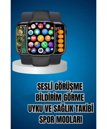 Kaliteli Akıllı Saat ve Kaliteli Bluetooth Kulaklık ANC Özelliği Uzun Pil Ömrü