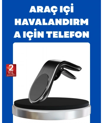 Kalorifer Izgaralı Manyetik Telefon Tutucu – Sarsıntı Geçirmez