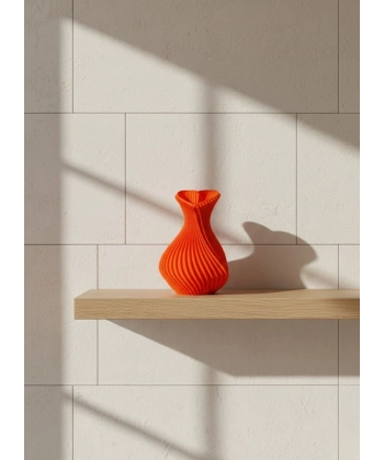 KALPLİ VAZO TURUNCU