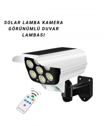 KAMERA GÖRÜNÜMLÜ BAHÇE LAMBA