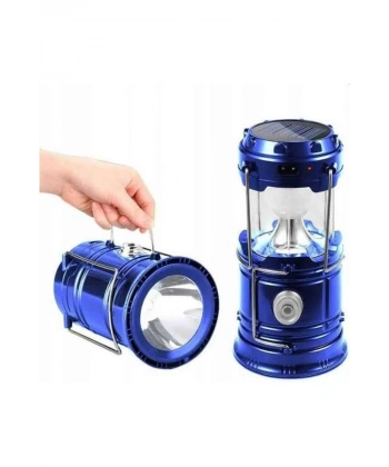 Kamp Lambası Güneş Enerjili Led Lamba Işıldak Şarjlı Powerbank Özellikli