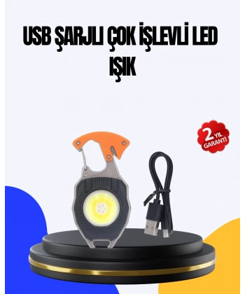 Kamp ve Doğa Yürüyüşü İçin Çok Fonksiyonlu Fener