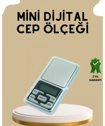 Kapaklı Dijital Cep Terazisi Hassasiyet 300 Gr