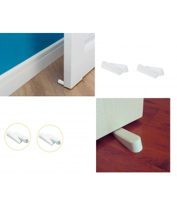 Kapı Stoperi - Kapı Altı Stoperi - Beyaz 4 Adet