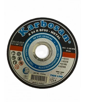 Karbosan 115X1,0X22 Thinline Metal Kesici