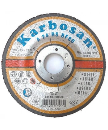 Karbosan Metal Taşlama Diski 115x6,4x22,23