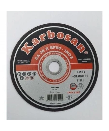 Karbosan Thinline İnox Kesici 180X1,9X22,23 mm