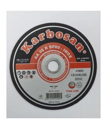 Karbosan Thinline İnox Kesici 180X1,9X22,23 mm