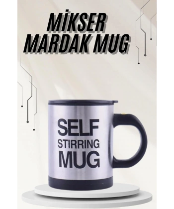 Karıştırıcı Özellikli Mikser Kupa Bardak Termos Bardak
