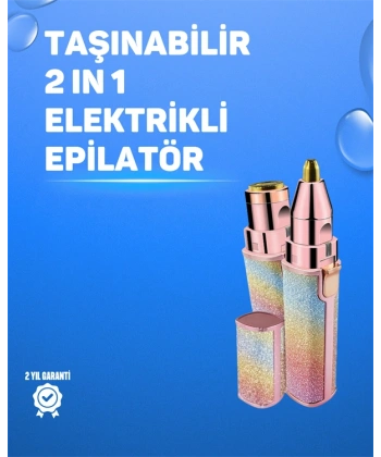 Kaş ve Yüz Epilation Aleti – Kolay Kullanımlı, Portatif Shaver USB Şarjlı