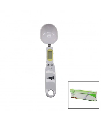 KAŞIKLI DİJİTAL HASSAS MUTFAK TERAZİSİ 300GR / 0.1GR LCD EKRAN DARA FONKSİYONU PİLLİ=1-CR2032 TF-1252