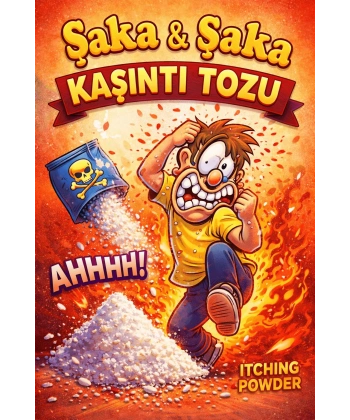 Kaşıntı Tozu Şaka Kaşıntı Tozu Eğlence Şaka Amaçlı Toz