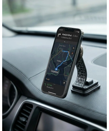 Katlanabilir Manyetik Araç Telefon Tutucu 360 Derece Döner Stand