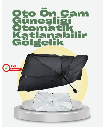 Katlanabilir Oto Güneşlik – Pratik, Dayanıklı, UV Koruyucu Tasarım